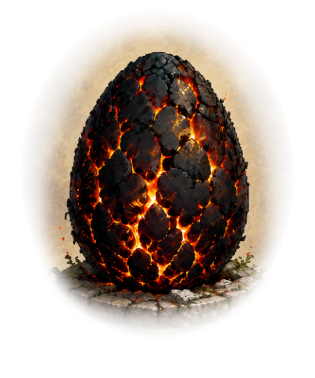 Emberborn dragon egg