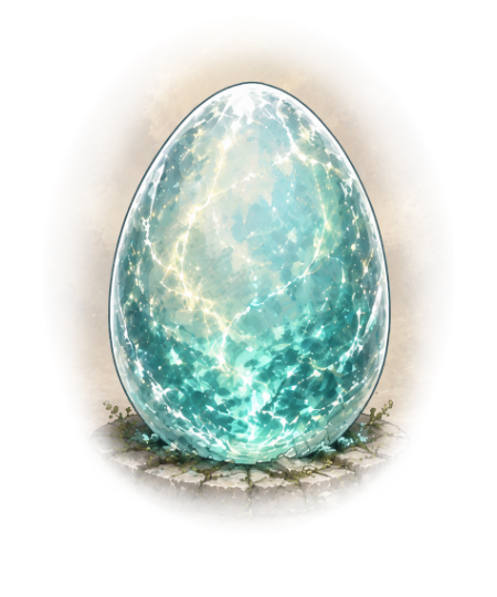 Tideglass dragon egg