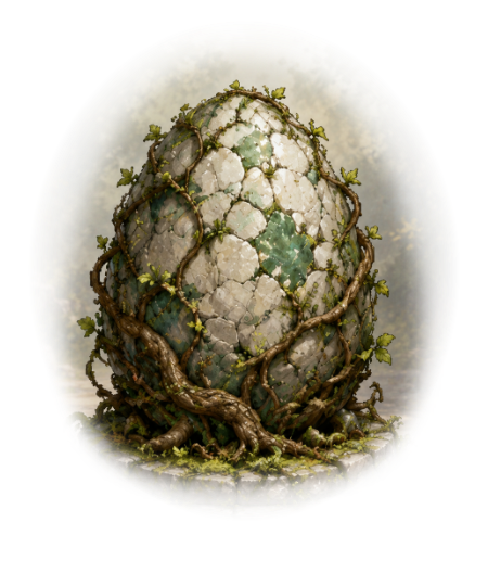 Verdant dragon egg