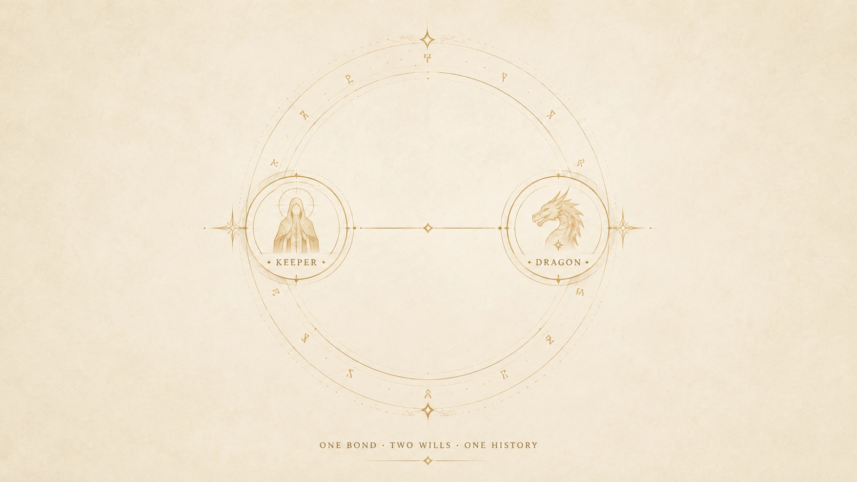 Keeper and Dragon — One Bond, Two Wills, One History